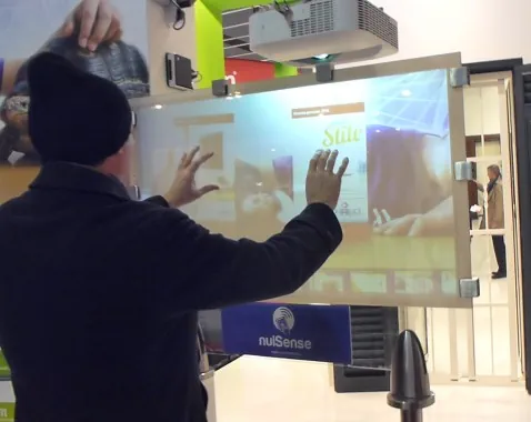 Multi-Touch Holographic Showcase